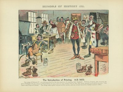 The Introduction of Printing, A.D. 1473 by Arthur Moreland