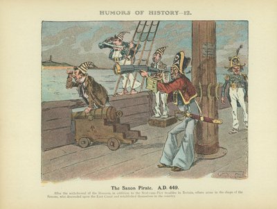 The Saxon Pirate, A.D. 449 by Arthur Moreland