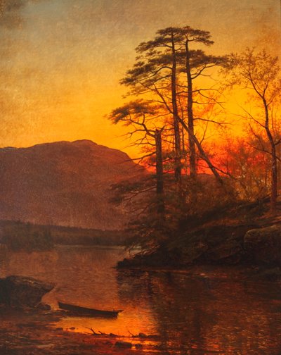 Evening on the Ausable River by Arthur Parton