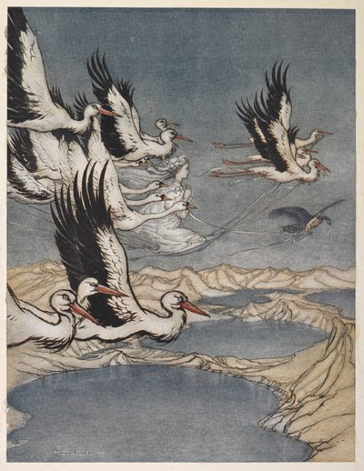 A Flock of Birds Carrying Away Earl Mar