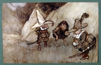 A short story by the American author Washington by Arthur Rackham