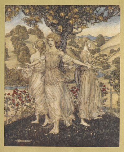 All amidst the garden