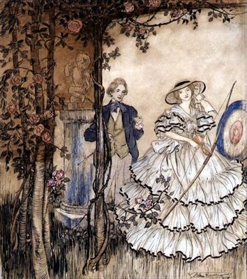Archery by Arthur Rackham