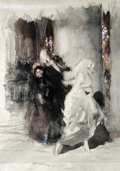 At the Wedding by Arthur Rackham