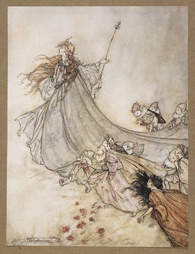 ... Fairies away! We shall childe downright, if I longer stay. A scene from 