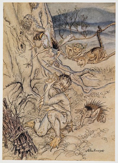 For every trifle are they set upon me, illustration from William Shakespeare