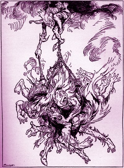 Hop-Frog by Edgar Allan Poe by Arthur Rackham
