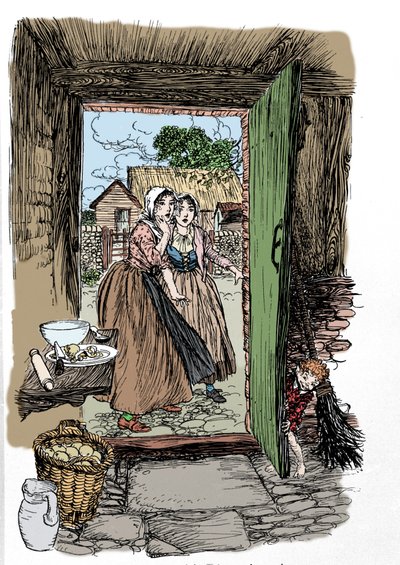 Illustration by Arthur Rackham for A Midsummer Night