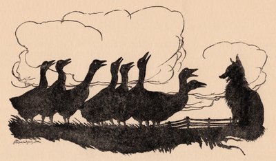 Illustration by Arthur Rackham from Grimm
