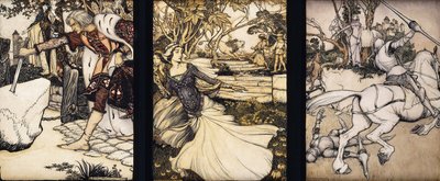 Illustrations to The Morte d