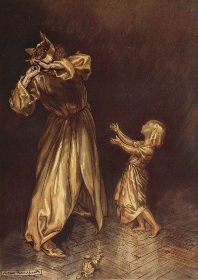 Little Marygold was a Golden Statue, Illustration from 