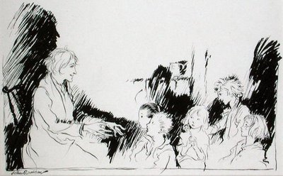 Long Stories of Ghosts, Witches and Indians, illustration from 