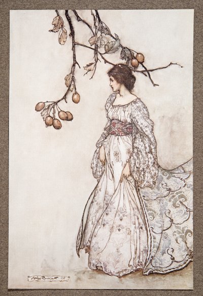 Looking very undancey indeed, from Peter Pan in Kensington Gardens by J.M. Barrie, pub. 1906 by Arthur Rackham