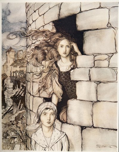 Maid Maleen by Arthur Rackham