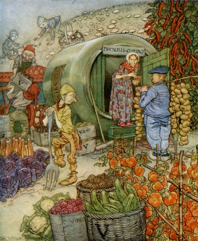 Mr and Mrs Vinegar by Arthur Rackham