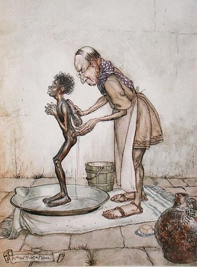 The Blackamoor, Illustration from 