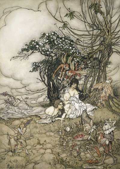 The Changeling by Arthur Rackham