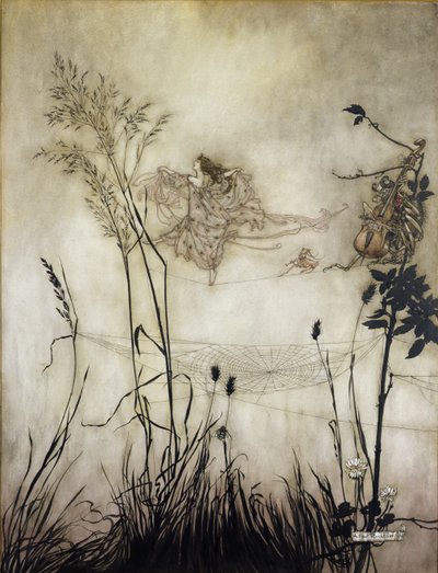 The Fairies are Exquisite Dancers, illustration in Peter Pan in Kensington Gardens by J.M Barrie (1860-1937) 1906 by Arthur Rackham