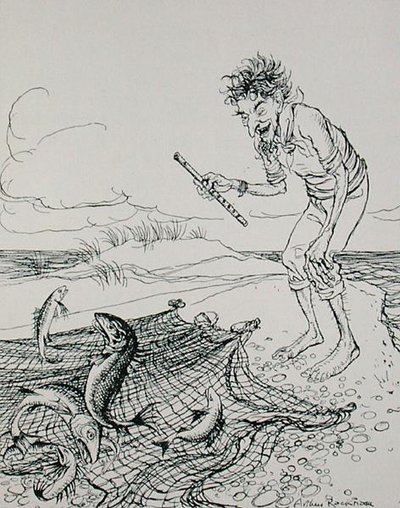 The Fisherman Piping, Illustration from 