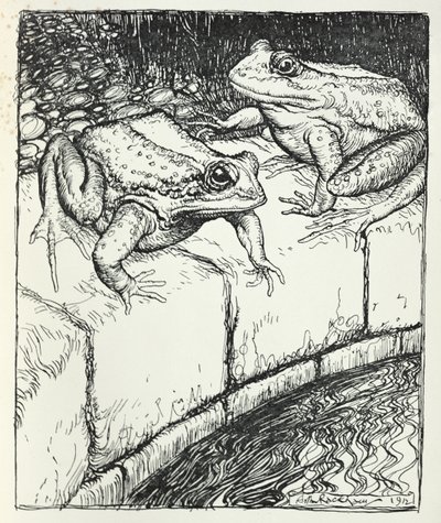 The Frogs and the Well, Illustration from 