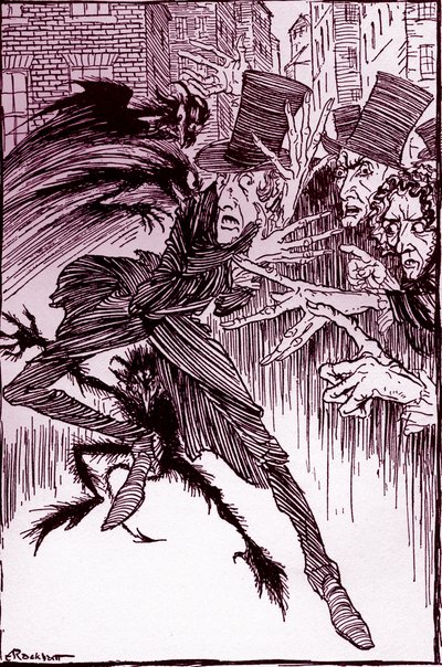 The Imp of the Perverse by Arthur Rackham