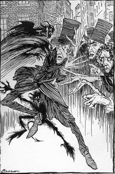 The Imp of the Perverse by Arthur Rackham