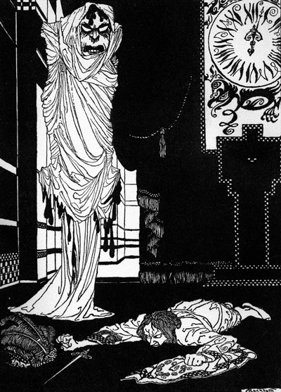 The Masque of the Red Death by Edgar Allan Poe by Arthur Rackham
