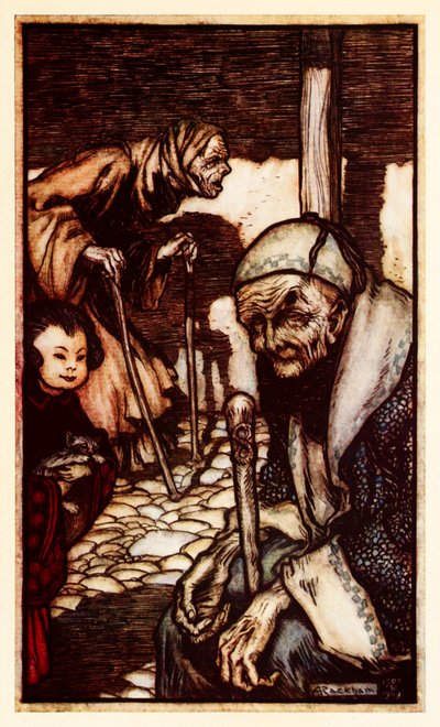 The Struldbrugs, Unfortunate Immortals Without Eternal Youth, from Part III: A Voyage to Laputa, Balnibarbi, Luggnagg, Glubbdubdrib, and Japan in Gulliver