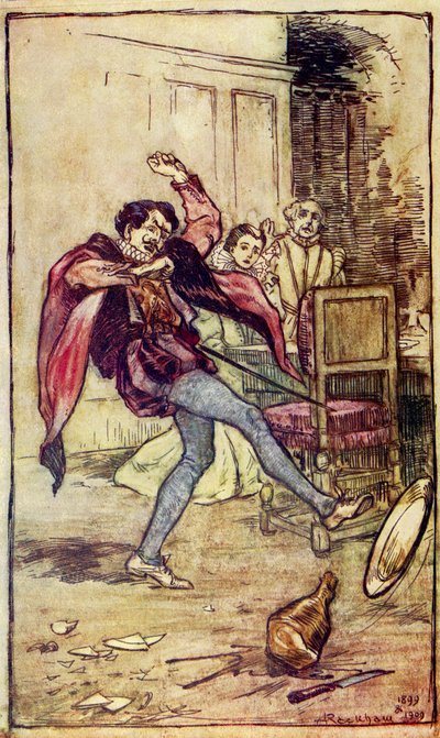 The Taming of the Shrew by Arthur Rackham