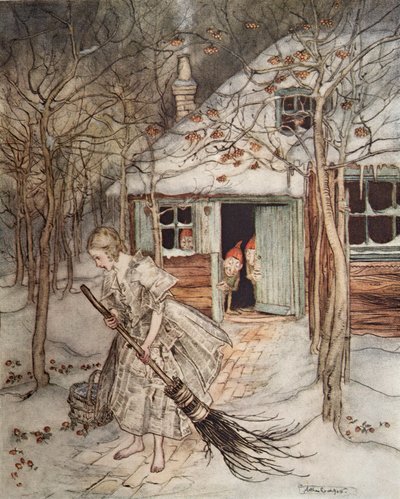 The Three Little Men in the Wood by Arthur Rackham