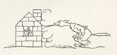 The Three Little Pigs by Arthur Rackham