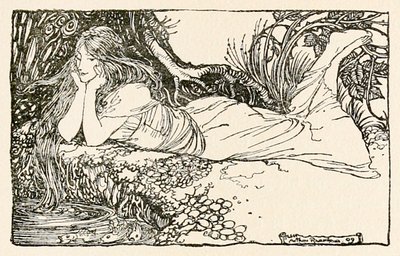 Undine Gazing into the Water, from 