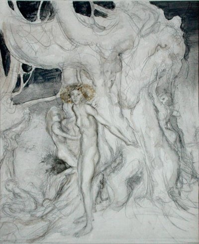 Wood Nymphs by Arthur Rackham