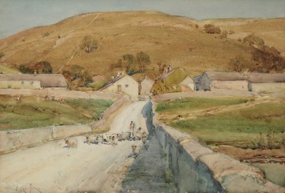 Coniston, Wharfedale, Yorkshire by Arthur Reginald Smith