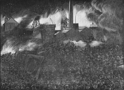 Featherstone Riots: The Soldiers Firing on the People by Arthur Salmon