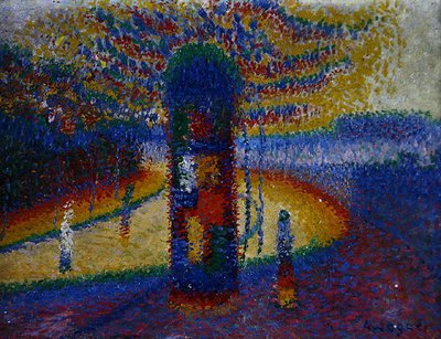 Dernburg Strasse, Prismatic by Arthur Segal