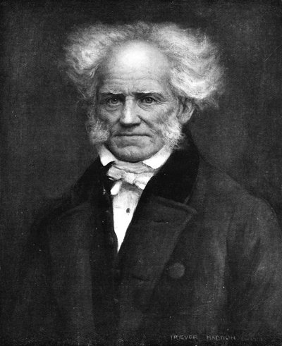 Schopenhauer, the German philosopher, c1911 by Arthur Trevor Haddon