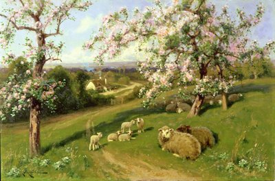 Spring (detail) by Arthur Walker Redgate