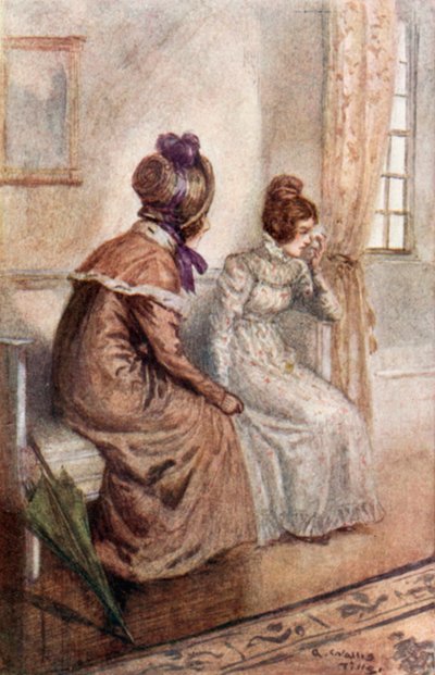Illustration for Emma by Jane Austen by Arthur Wallis Mills