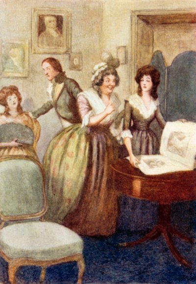Illustration for Pride and Prejudice by Arthur Wallis Mills