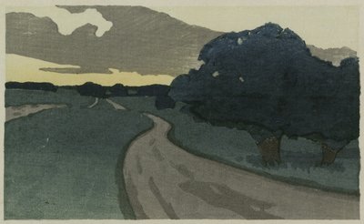 The Long Road, Argilla Road, Ipswich, 1898 by Arthur Wesley Dow