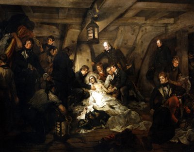 The Death of Admiral Lord Nelson by Arthur William Devis