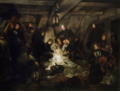 The death of Nelson, 21 October 1805 by Arthur William Devis
