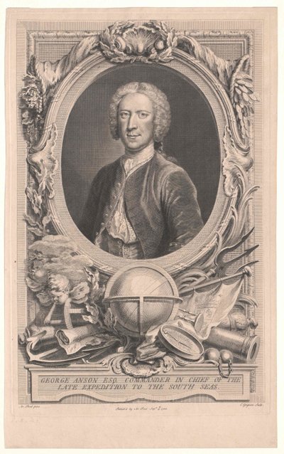 1st Baron Anson by Artist Unknown