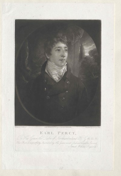 3rd Duke of Northumberland Percy by Artist Unknown