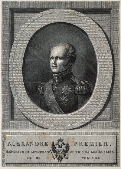 Alexander I of Russia (1777-1825). Tsar of Russia (1801-1825). by Artist Unknown