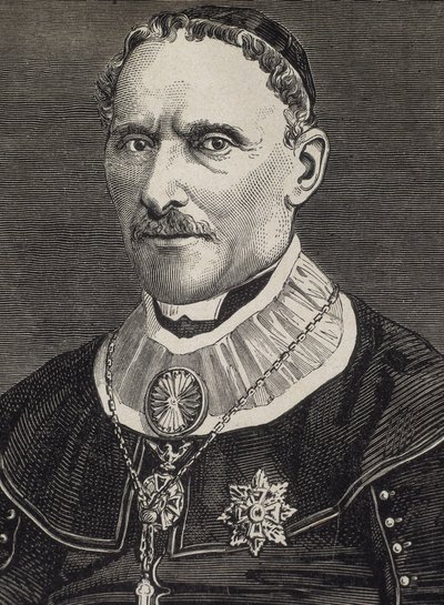 Rafael de Ambrosio (19th century). Archbishop (engraving) by Artist Unknown