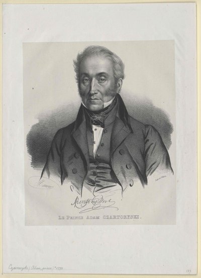 Count Adam George Czartoryski by Artist Unknown