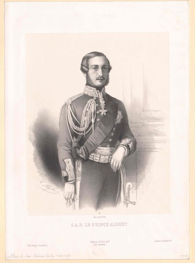 Albert, Prince Consort of England Duke of Saxony Prince of Saxe-Coburg-Gotha by Artist Unknown