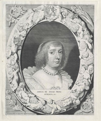 Amalie Countess of Solms-Braunfels by Artist Unknown